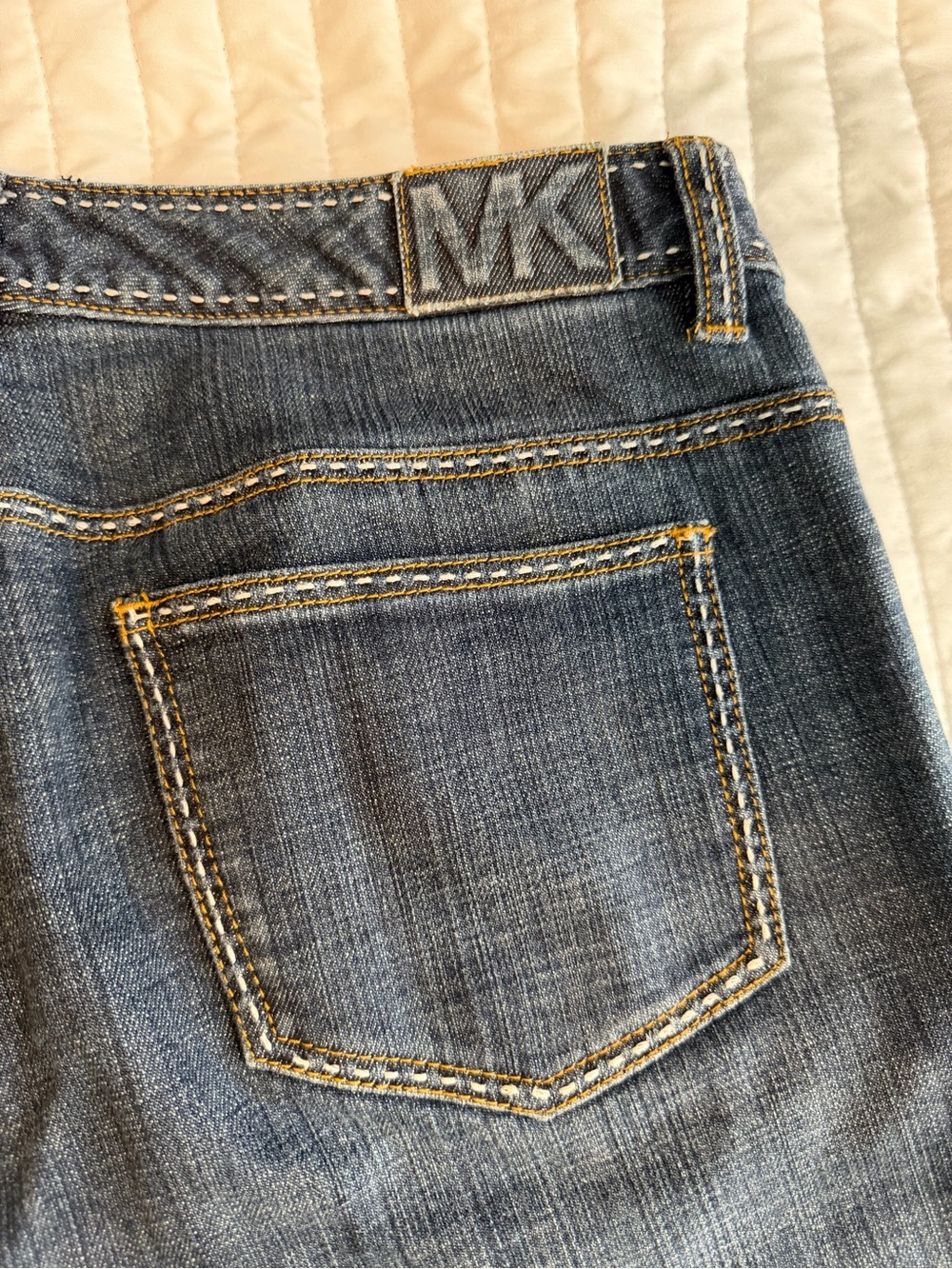 Michael Kors Women’s Blue Denim Jeans - Classic Back Pocket Detail
